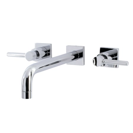 Kingston Brass KS6021DL Wall Mount Tub Faucet, Polished Chrome KS6021DL